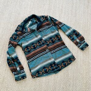 Men’s Eddie Bauer Fleece Button-Down Shirt – Size Small